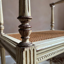 Load image into Gallery viewer, 19th Century French Painted Window Seat