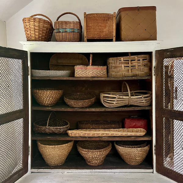 Living With Timeworn Baskets