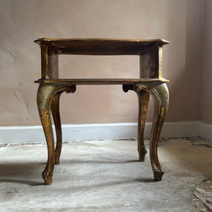 20th Century Florentine Painted Side Table