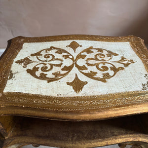 20th Century Florentine Painted Side Table