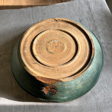 Laden Sie das Bild in den Galerie-Viewer, Swedish Wooden Dough Bowl with Original Paint
