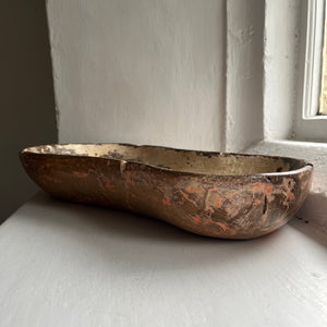 Extra Large Swedish Antique Root Bowl