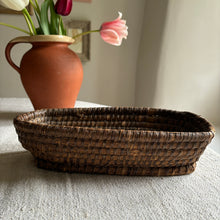 Load image into Gallery viewer, French rye work basket by Penlen
