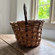 将图片加载到图库查看器，Swedish Birch Wood Shopping Basket
