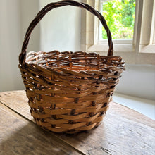 将图片加载到图库查看器，Swedish Birch Wood Shopping Basket
