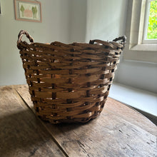 Load image into Gallery viewer, Swedish Birch Wood Kindling Basket by Penlen
