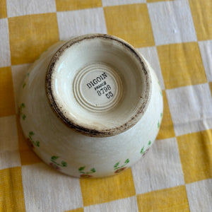 French Antique Floral Cafe Au Lait Bowl