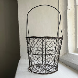 French Chicken Wire Basket